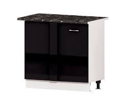 Долен кухненски шкаф за ъгъл - Алис червено/бяло/черен/крем/антрацит гланц В 10 - 100 см.