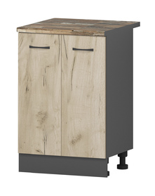 Долен кухненски шкаф с две врати и рафт -Верона В 51 - 60 см