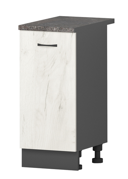 Долен кухненски шкаф с една врата и рафт - Верона В 61 - 35 см