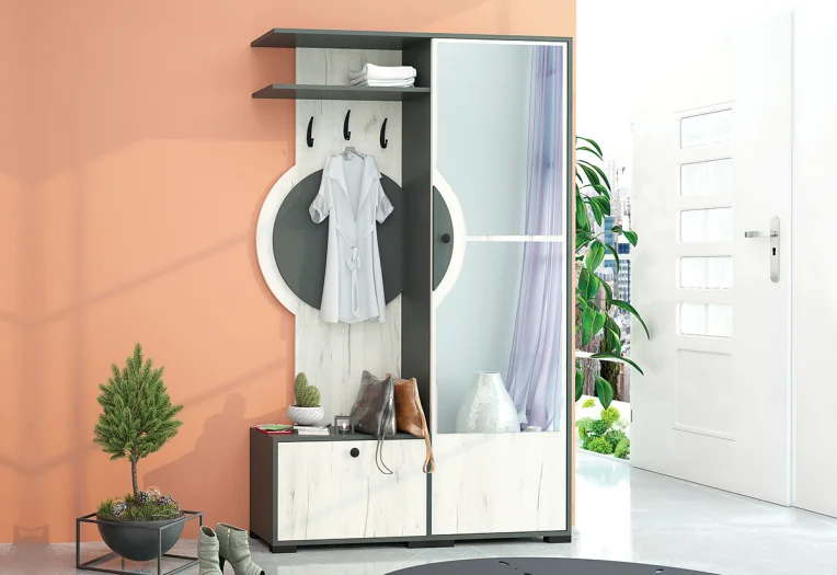 Портманто Фини - Антрацит/Пасифик